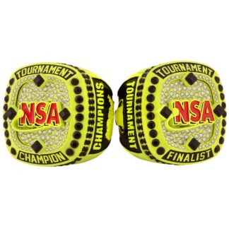 NSA Neon Yellow Tournament Ring