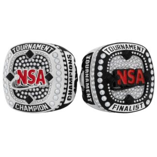 NSA Black/White Tournament Ring