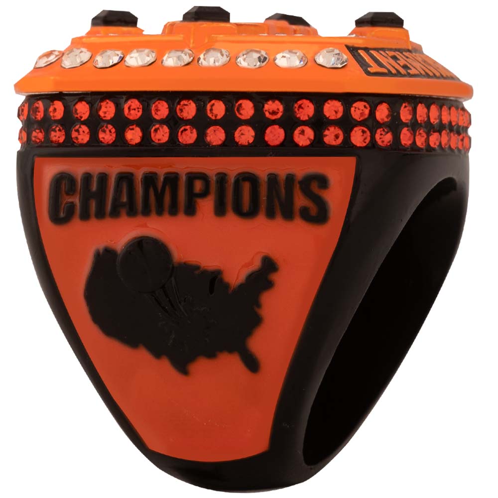 NSA Orange Tournament Ring - Image 2