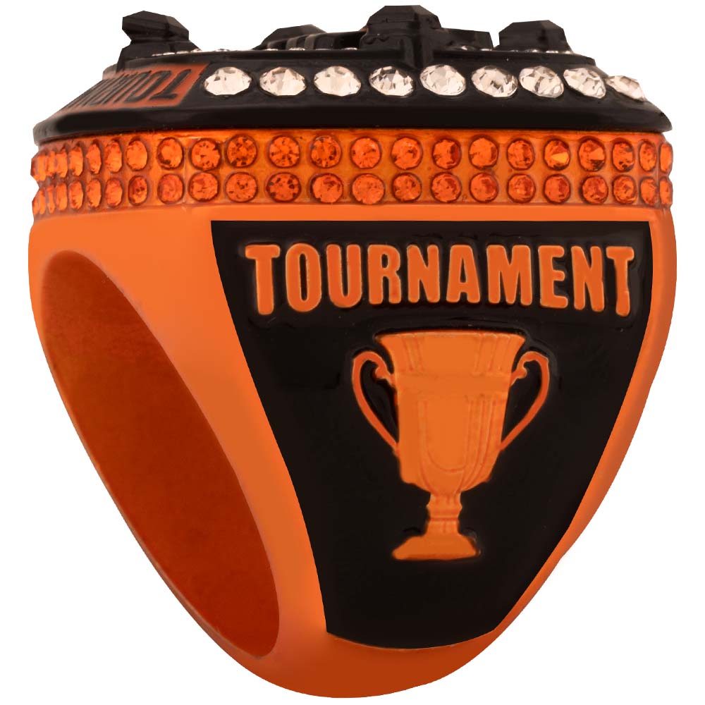 NSA Orange Tournament Ring - Image 5
